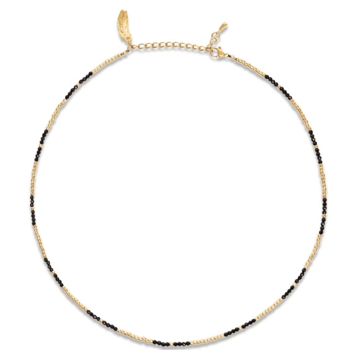 Trendjuwelier Bemelmans - Le Veer Jewelry Dazzle Necklace Black Gold