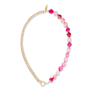 Trendjuwelier Bemelmans - Le Veer Jewelry Flamingo Necklace Goud