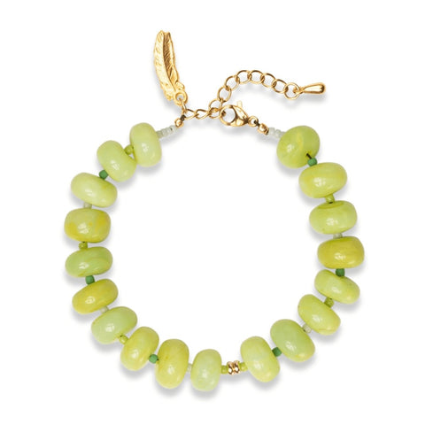 Trendjuwelier Bemelmans - Le Veer Jewelry Lime Opal Goud