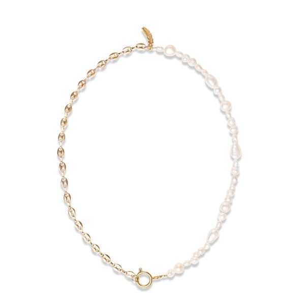 Trendjuwelier Bemelmans - Le Veer Jewelry Mermaid Necklace Goud