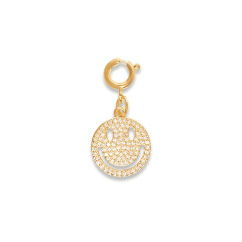 Trendjuwelier Bemelmans - Le Veer Jewelry Smiley Charm Gold