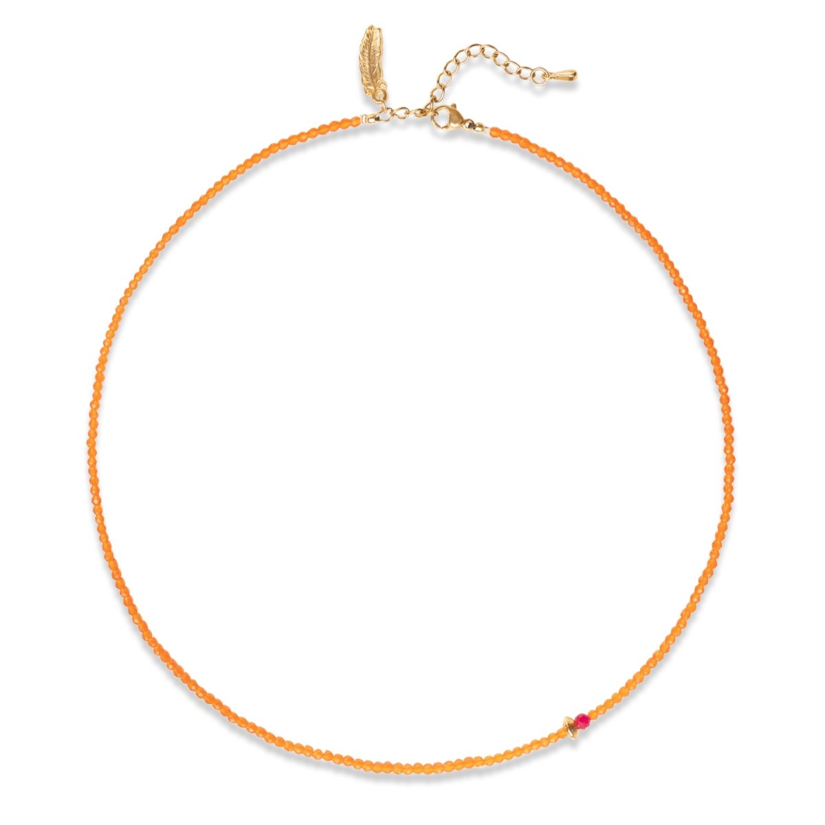 Trendjuwelier Bemelmans - Le Veer Jewelry Sunburn Necklace Goud