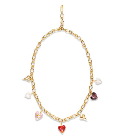 Trendjuwelier Bemelmans - Le Veer L’Amour Necklace Red