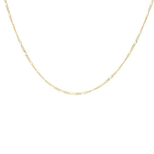 Anna+Nina Liana Plain Necklace Long Goldplated | Trendjuwelier Bemelmans.
