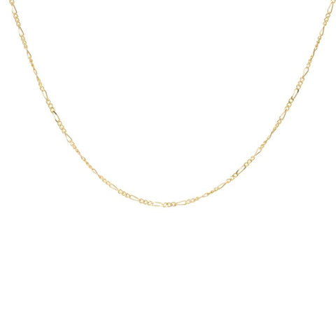 Anna+Nina Liana Plain Necklace Short Goldplated | Trendjuwelier Bemelmans.