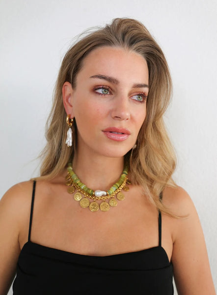 Trendjuwelier Bemelmans - Lotta Bijoux Coin Necklace Gold
