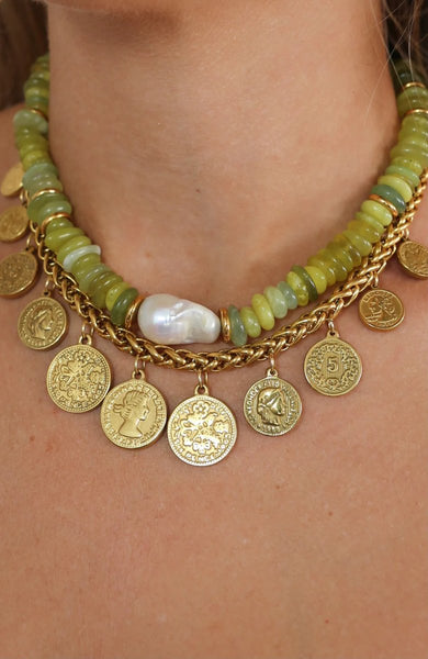 Trendjuwelier Bemelmans - Lotta Bijoux Coin Necklace Gold