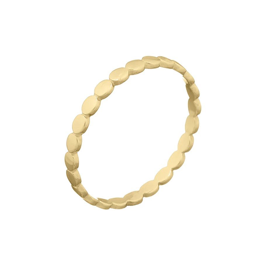 Trendjuwelier Bemelmans - MIAB Ring Flat Oval Goud