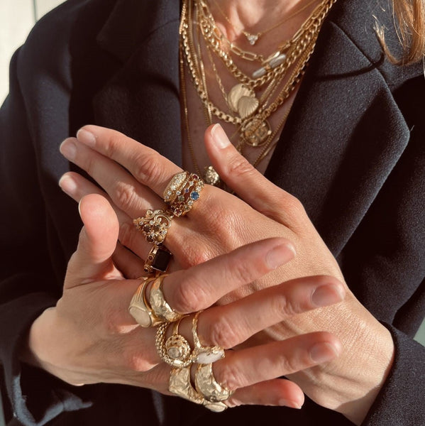 Trendjuwelier Bemelmans - Mimi Et Toi Oriel Ring Goud