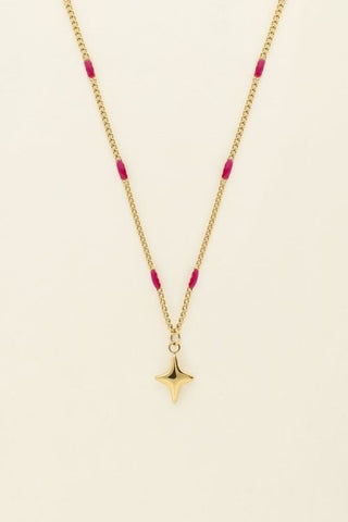 Trendjuwelier Bemelmans - My Jewellery Mystic Ketting Sparkle Goud k9