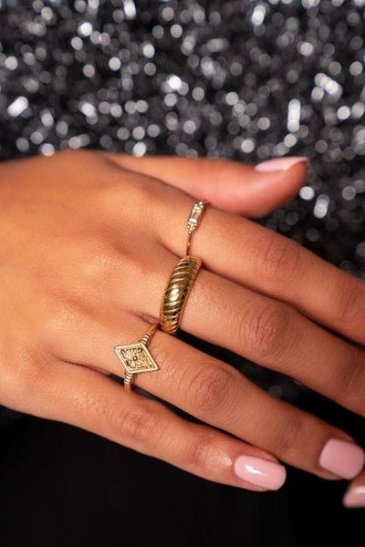 Trendjuwelier Bemelmans - My Jewellery Universe Geruite Ring r3