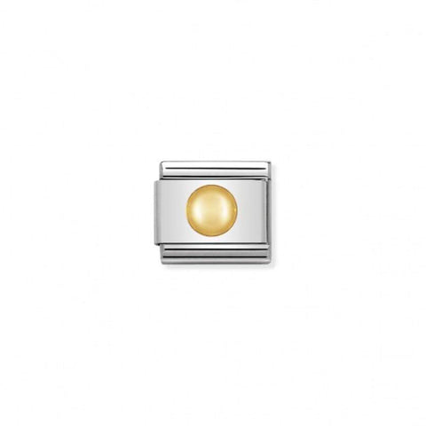 Nomination Verwisselbare Classic Link Bol Bolletje in 18krt goud | Trendjuwelier Bemelmans.