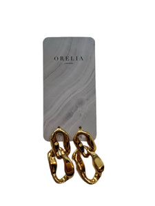 Trendjuwelier Bemelmans - Orelia Organic Chain Stud Earrings