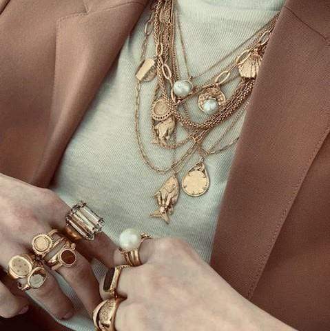 Mimi et Toi Chemaine Ring Gold | Trendjuwelier Bemelmans.