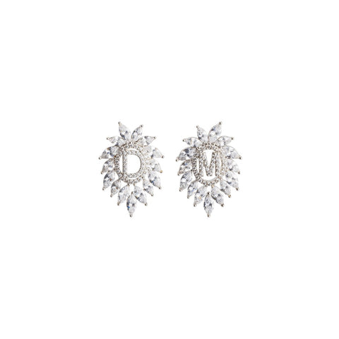 Trendjuwelier Bemelmans - Vedder & Vedder Sofia Sparkle Letter Earring Silver