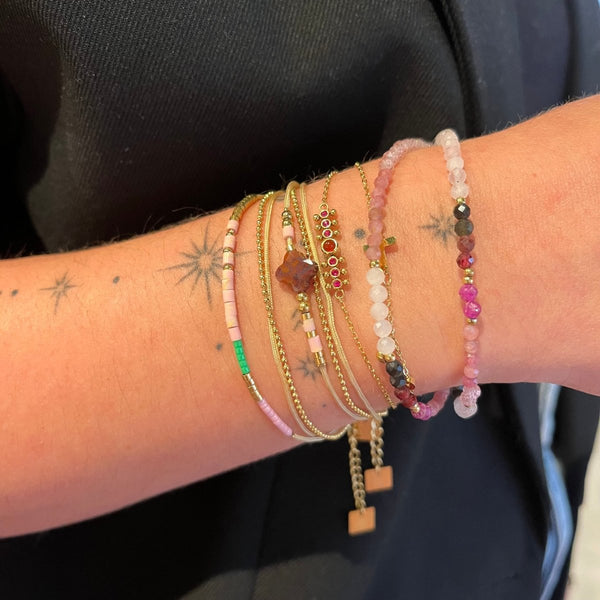 Trendjuwelier Bemelmans - Zag Bijoux #59 Rosebud Armband Goud