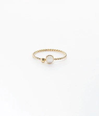 Trendjuwelier Bemelmans - Zag bijoux Spoutnik Ring White Goud R20